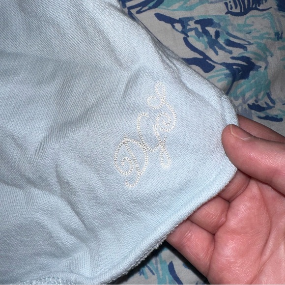 Dairy Girl Summer Countryside Blue Shorts - Picture 5 of 8